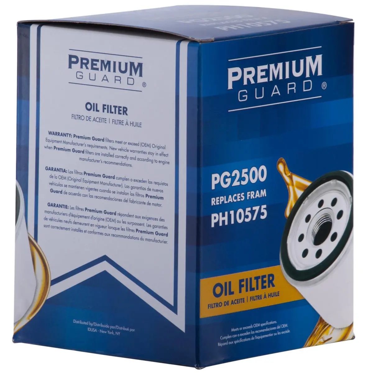 Pg Pg2500 Optimal Protection Oil Filter | Fits 2027 Chevrolet Traverse 2