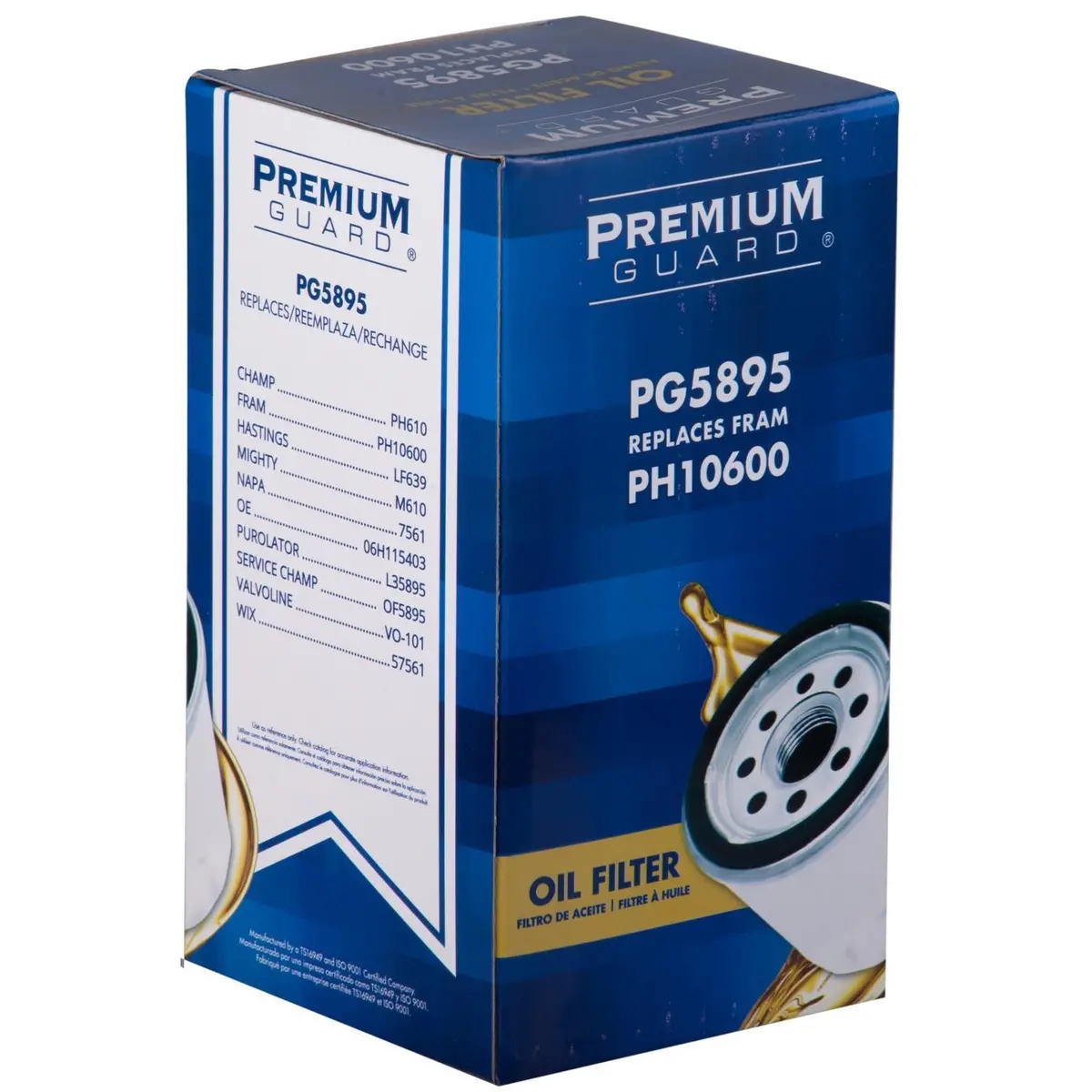Pg Pg5895 Optimal Protection Oil Filter | Fits 2012 Volkswagen Amarok 1