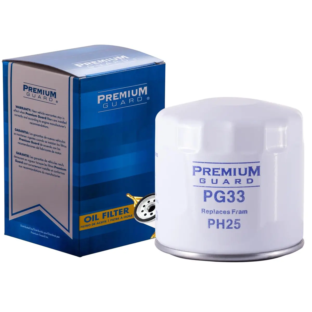 Pg Pg33 Optimal Protection Oil Filter | Fits 1973 Am General Fj8 1