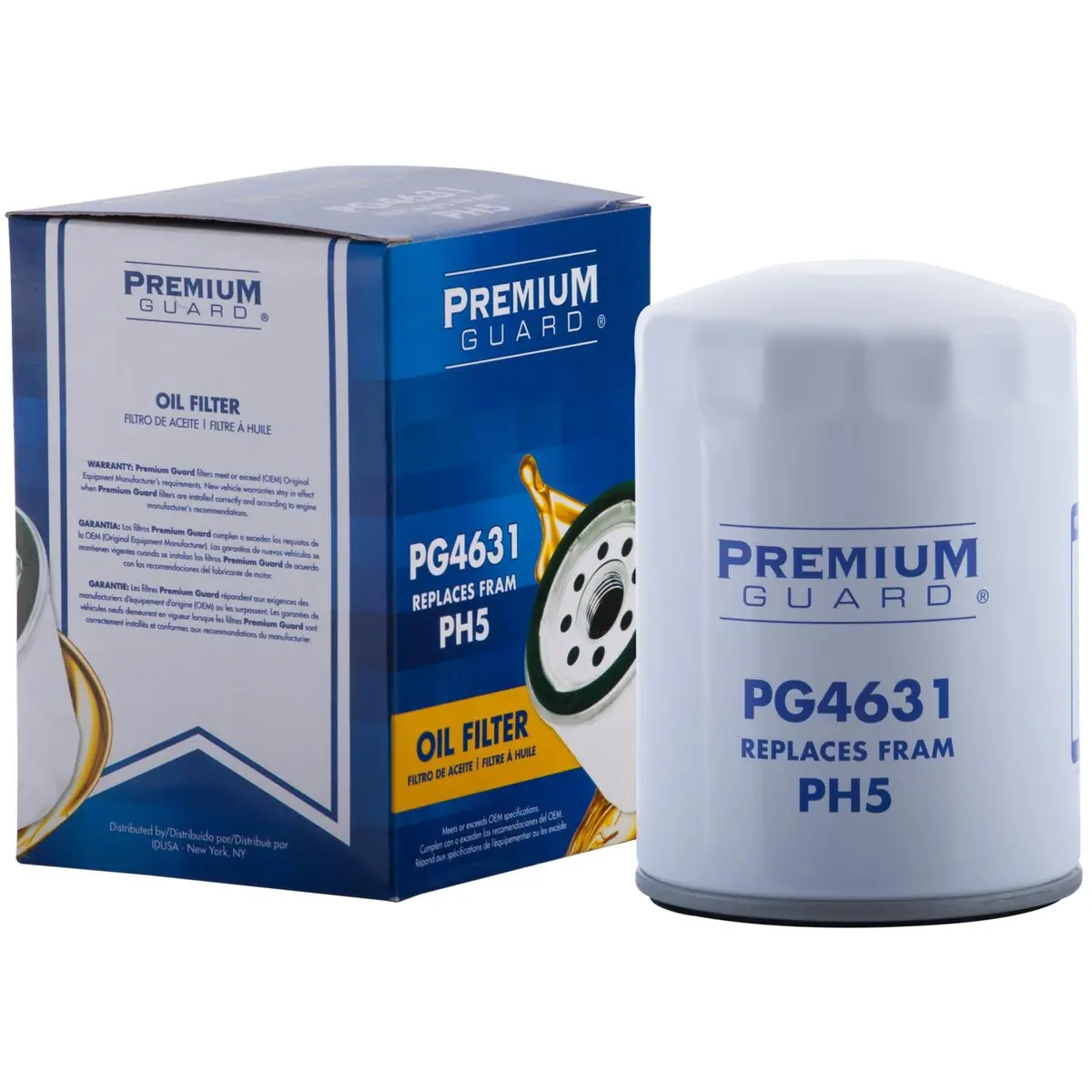 Pg Pg4631 Optimal Protection Oil Filter | Fits 1988 Ontario Bus Orion Ii 1