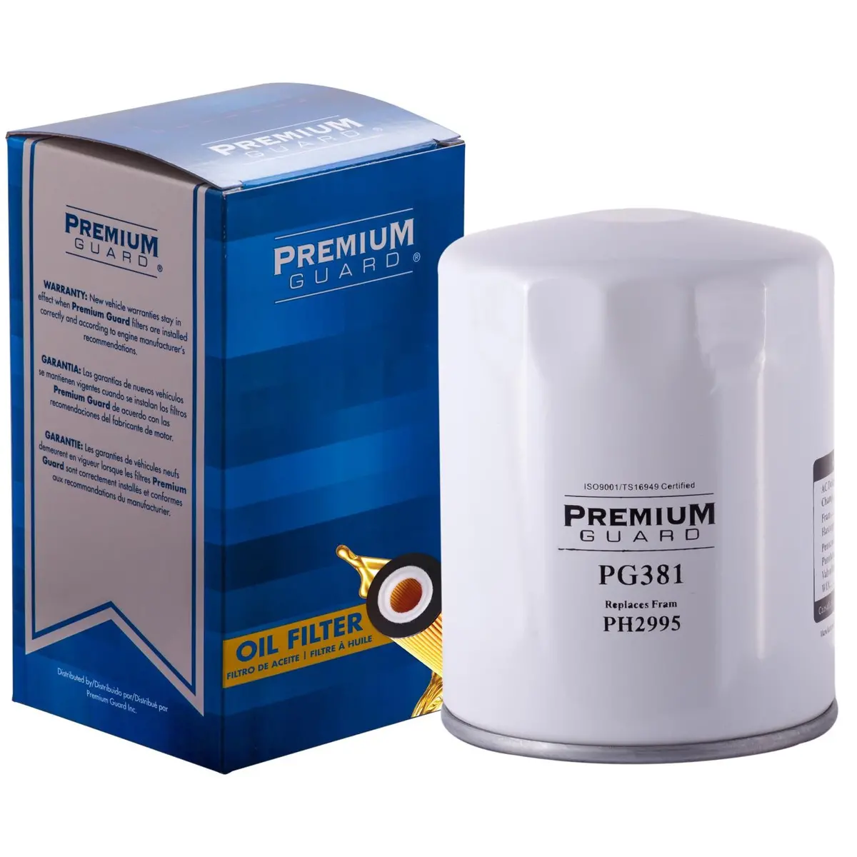 Pg Pg381 Optimal Protection Oil Filter | Fits 1994 Rolls-Royce Touring Limousine 1
