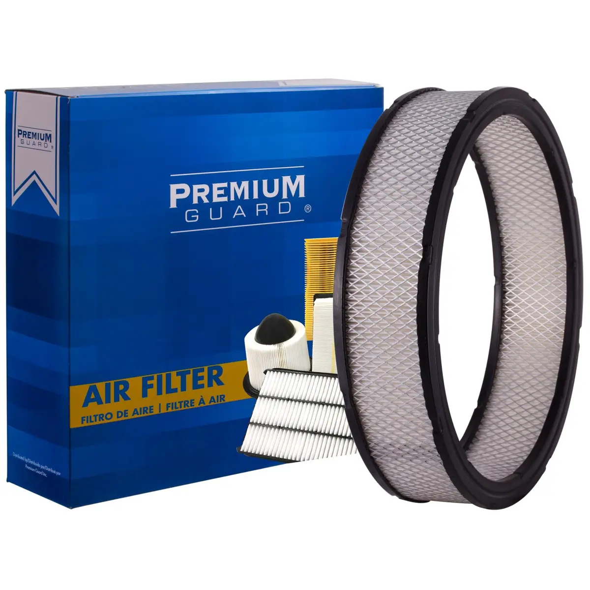 Pg Pa74 Engine Air Filter | Fits 1966 Pontiac Parisienne 1