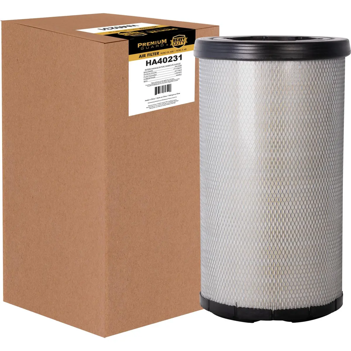 Pg Ha40231 Engine Air Filter | Fits 1998 Blue Bird All American Re 1