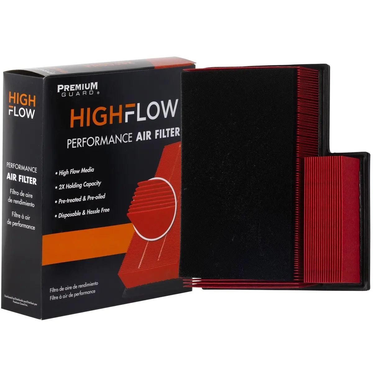 Highflow Pa8225x, High Performance, Pre-Oiled Disposable Engine Air Filter | Fits 2027 Ford Transit-350 1