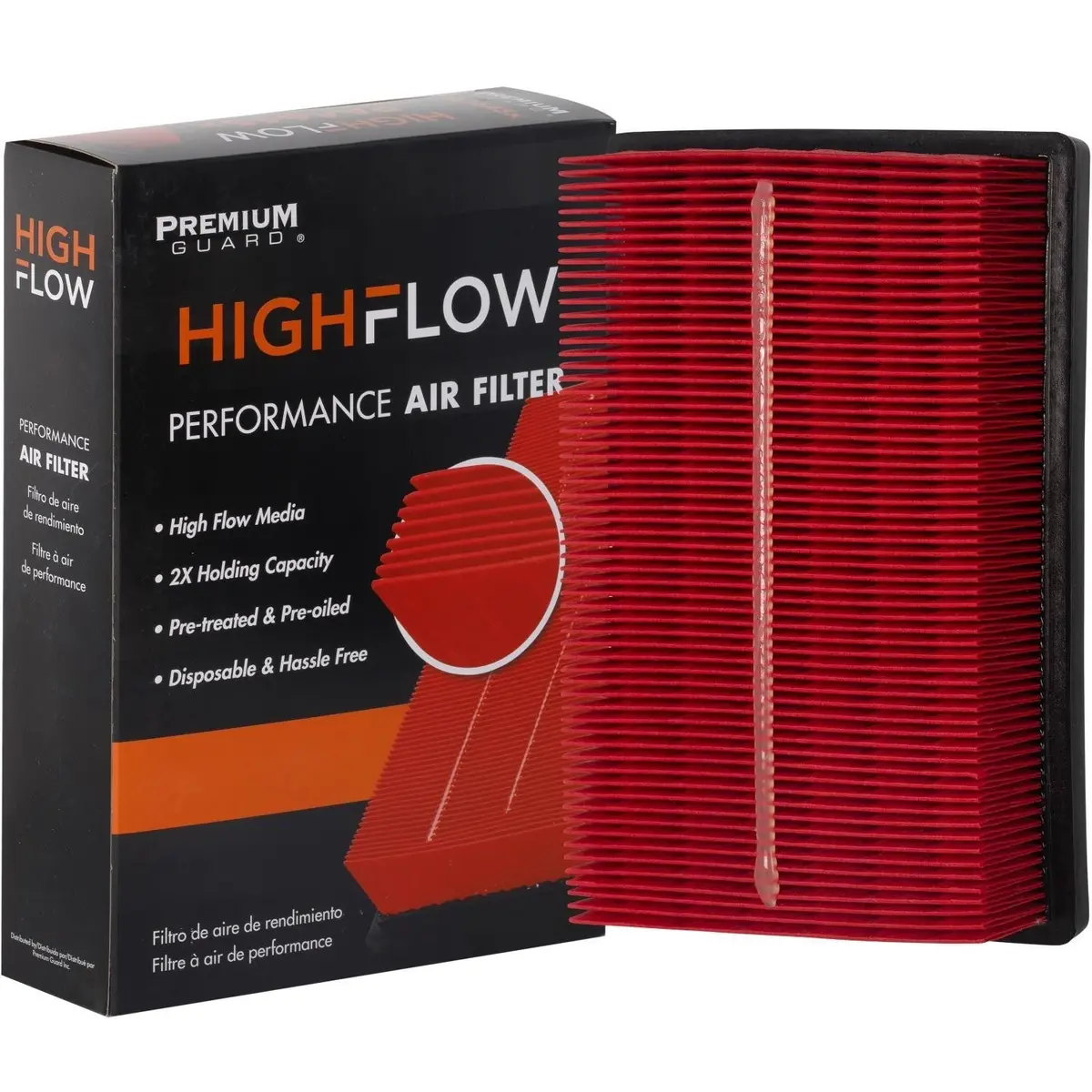 Highflow Pa9909x, High Performance, Pre-Oiled Disposable Engine Air Filter | Fits 2027 Toyota Corolla 1