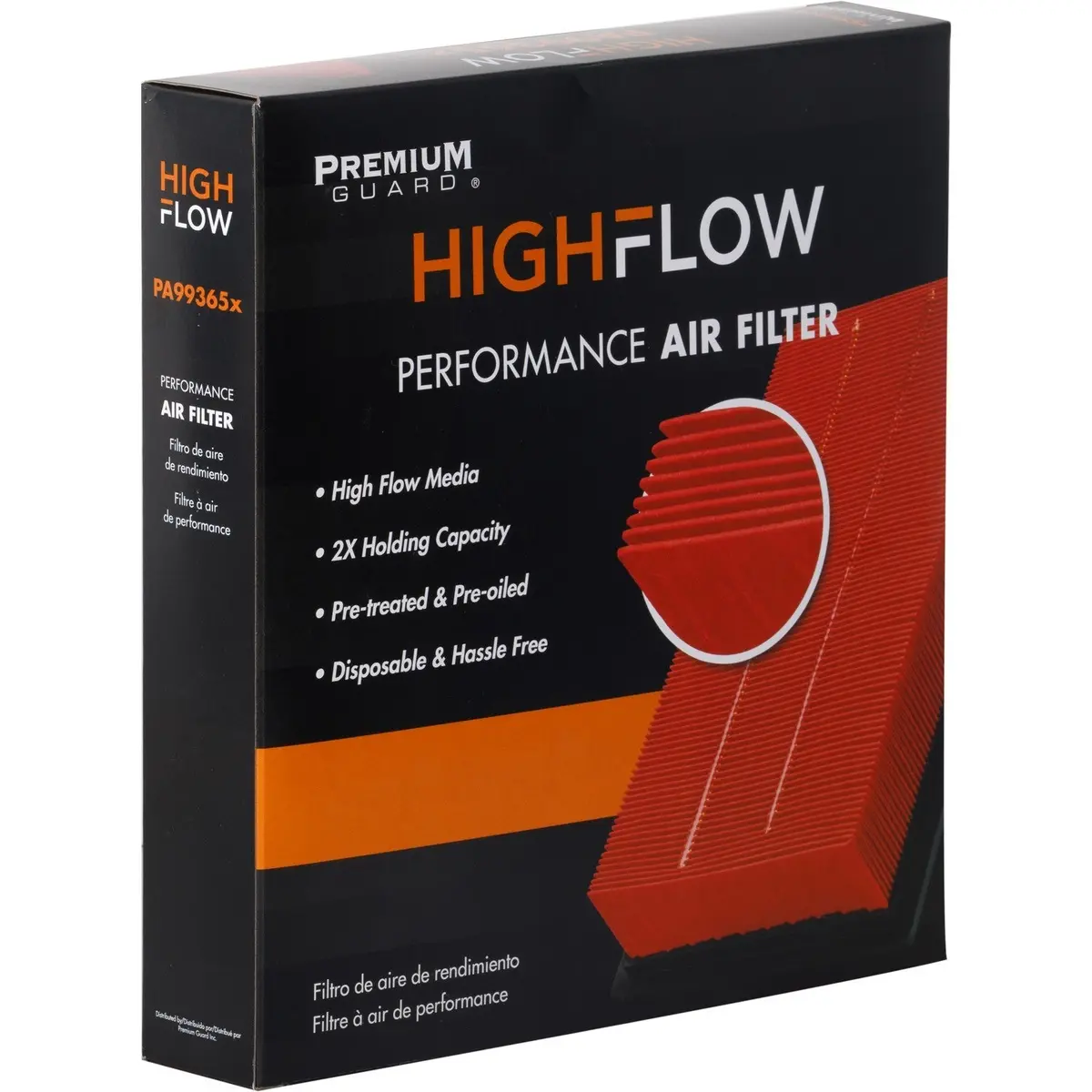 Highflow Pa99365x, High Performance, Pre-Oiled Disposable Engine Air Filter | Fits 2027 Subaru Impreza 1