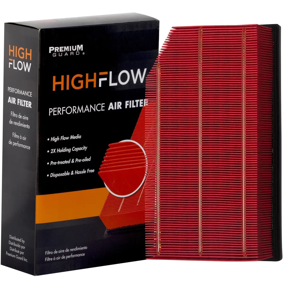 Highflow Pa99455x, High Performance, Pre-Oiled Disposable Engine Air Filter | Fits 2027 Jeep Gladiator 1
