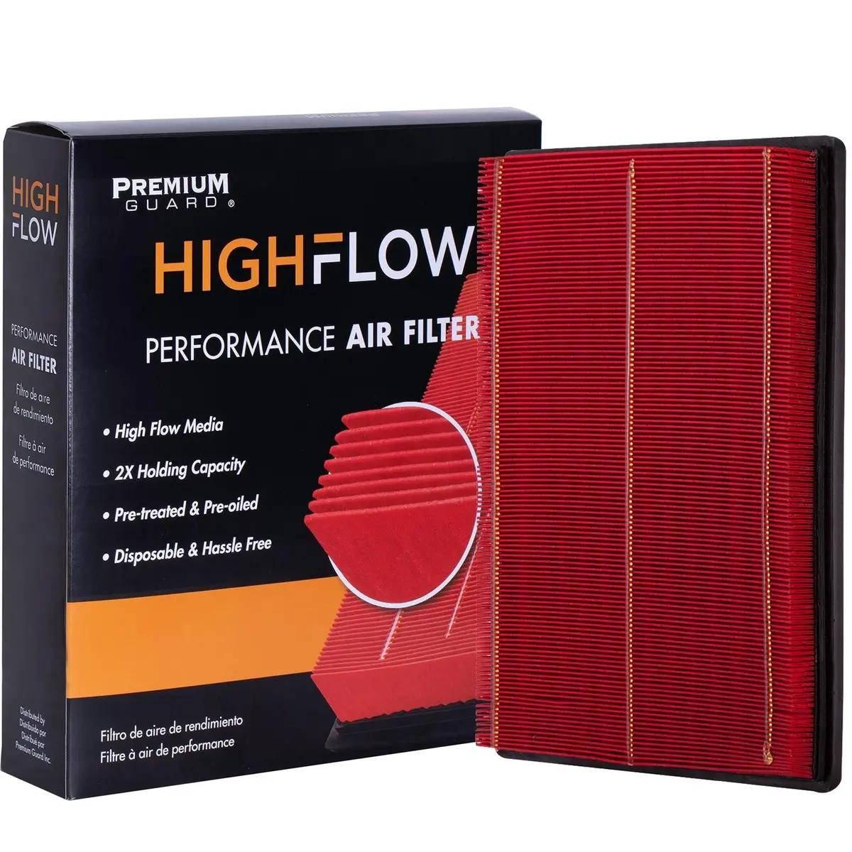 Highflow Pa5462x, High Performance, Pre-Oiled Disposable Engine Air Filter | Fits 2027 Ram 1500 1