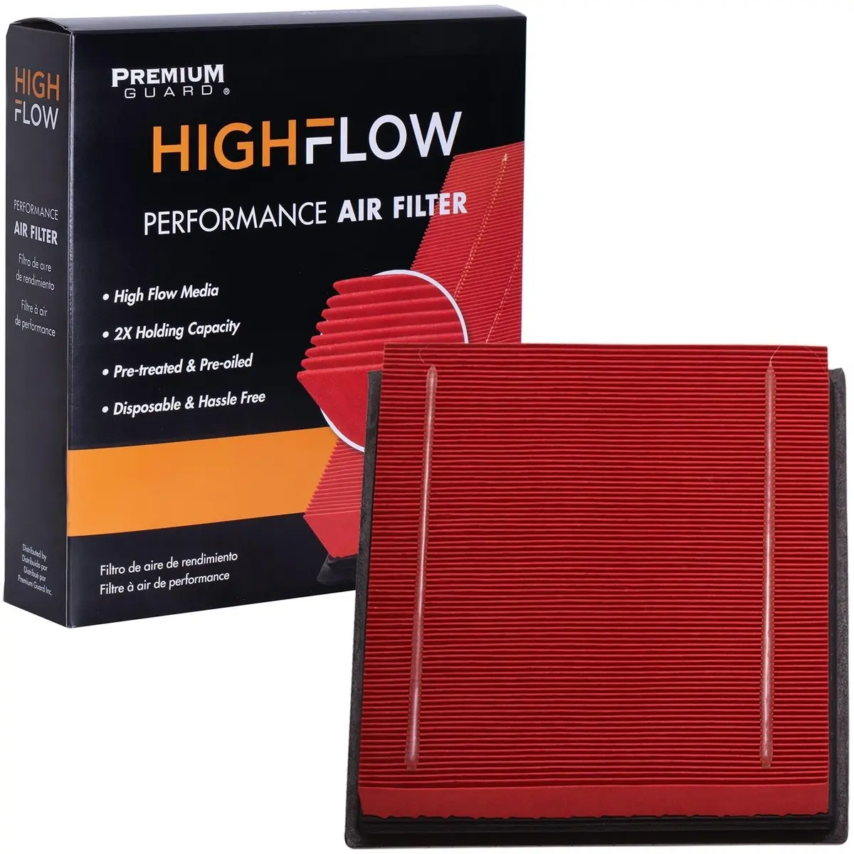Highflow Pa5642x, High Performance, Pre-Oiled Disposable Engine Air Filter | Fits 2027 Ford F-150 1