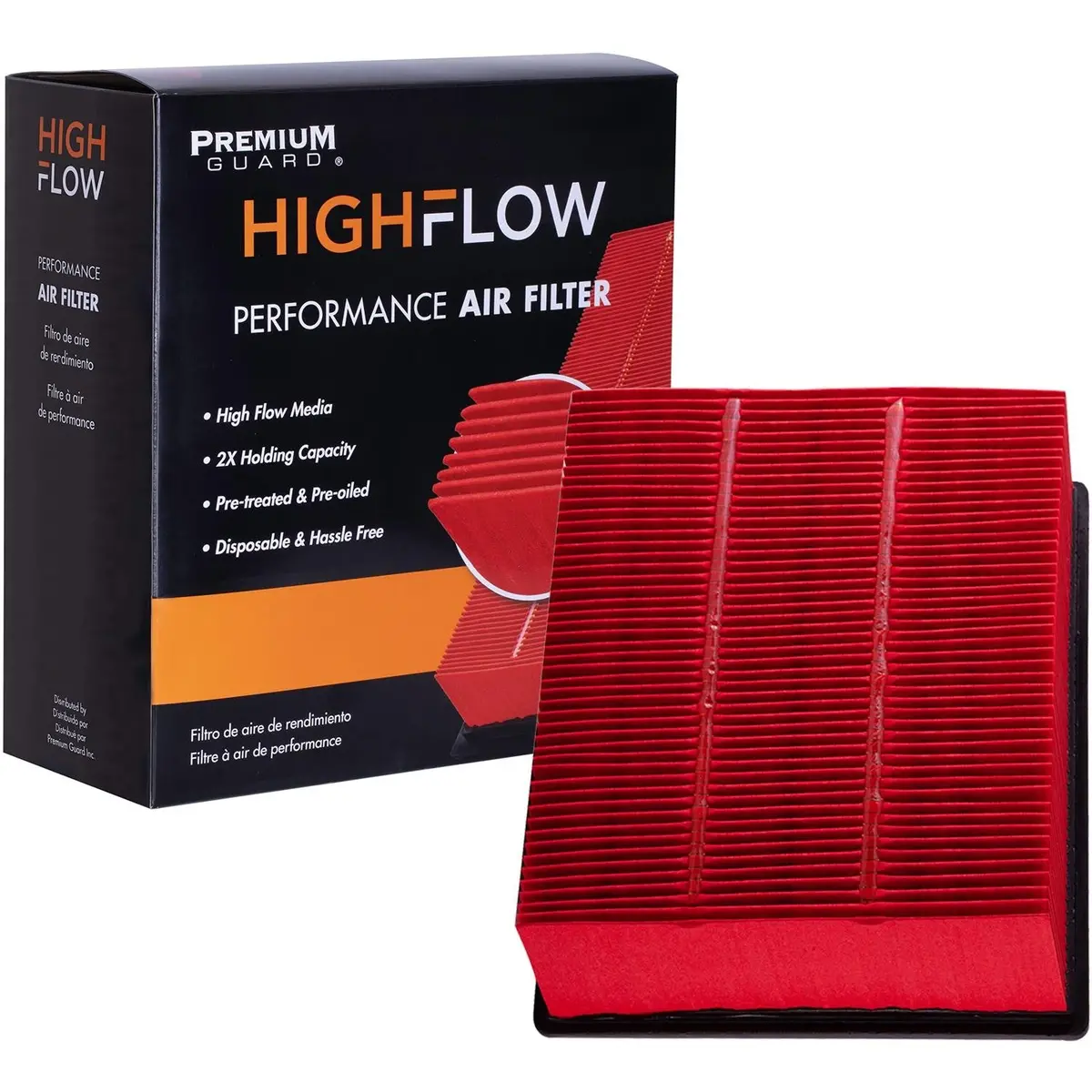 Highflow Pa6314x, High Performance, Pre-Oiled Disposable Engine Air Filter | Fits 2026 Ram 4500 1