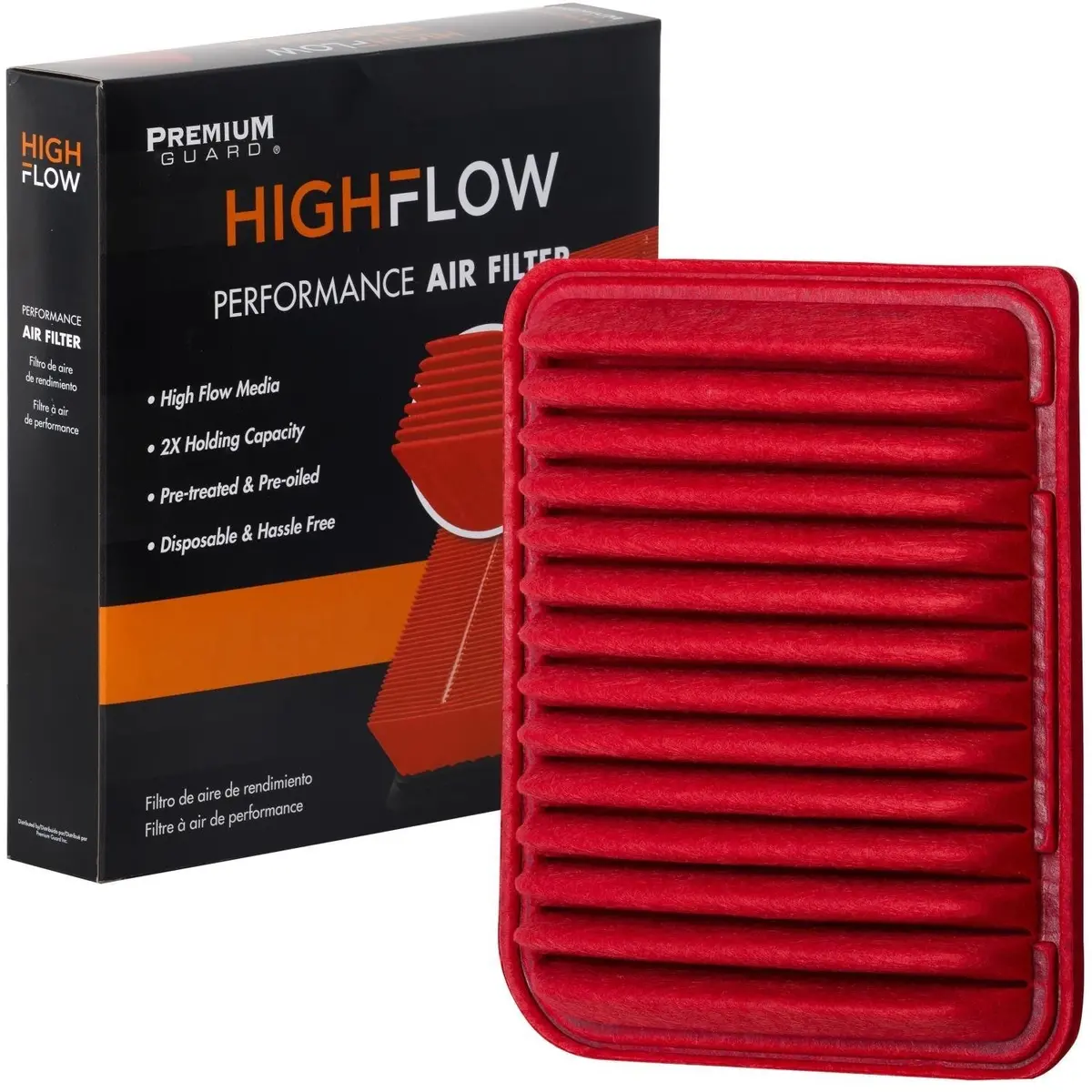 Highflow Pa99078x, High Performance, Pre-Oiled Disposable Engine Air Filter | Fits 2027 Mitsubishi Rvr 1