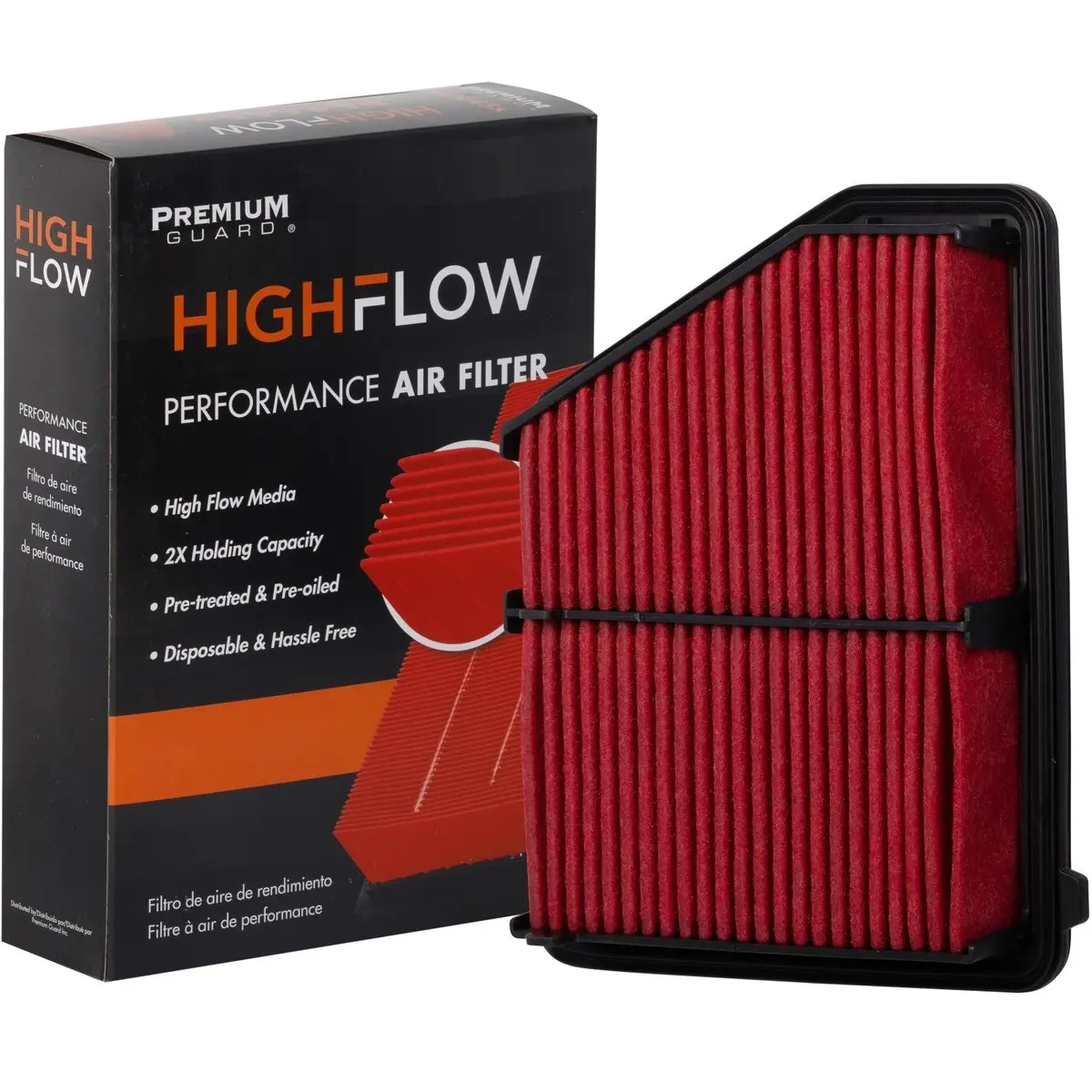 Highflow Pa99117x, High Performance, Pre-Oiled Disposable Engine Air Filter | Fits 2027 Honda Hr-V 1