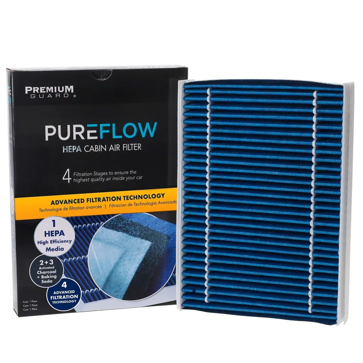 Pureflow® 2027 Jeep Compass Cabin Air Filter With Hepa And Antibacterial Technology, Pc99158hx 1
