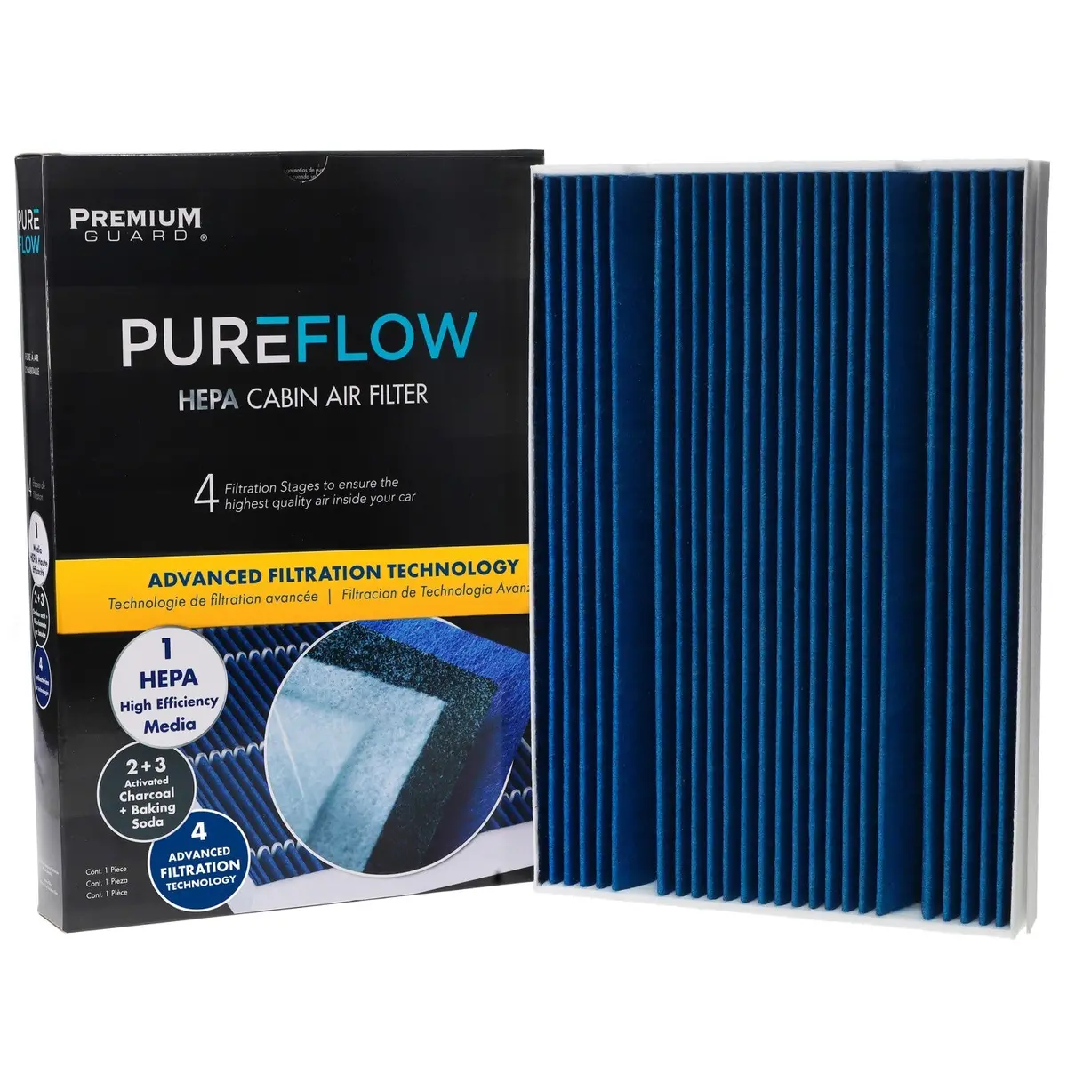 Pureflow® 2027 Mercedes-Benz Sprinter 3500 Cabin Air Filter With Hepa And Antibacterial Technology, Pc99348hx 1