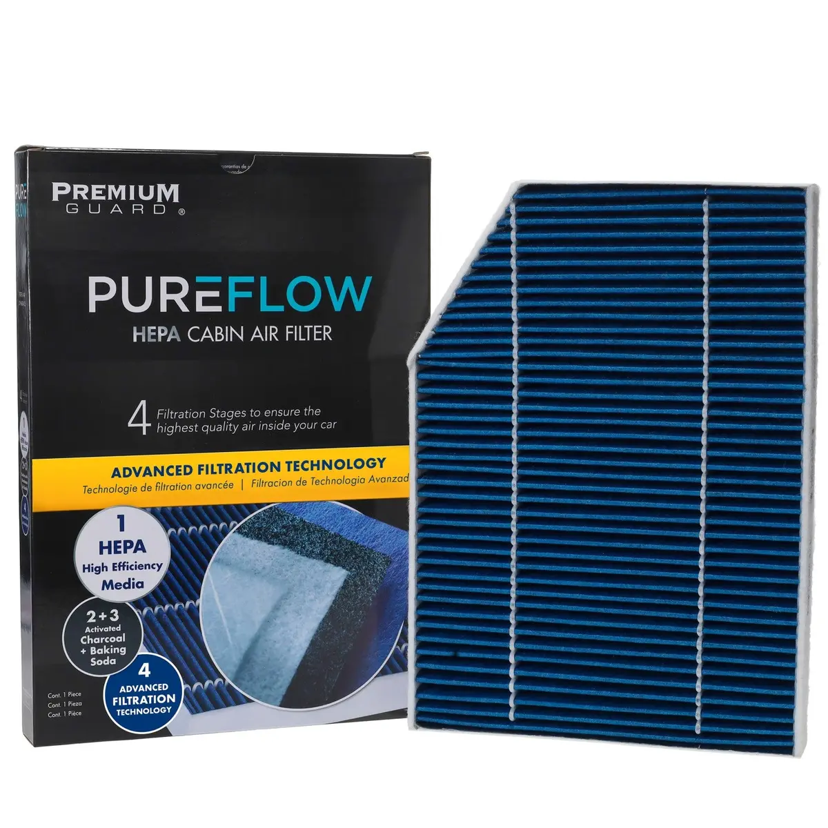 Pureflow® 2026 Bmw I4 Cabin Air Filter With Hepa And Antibacterial Technology, Pc99458hx 1