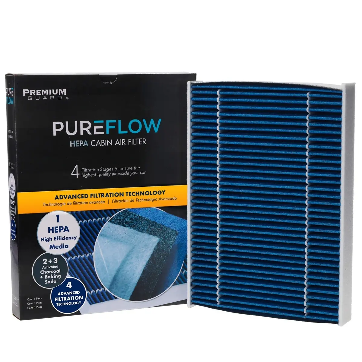 Pureflow® 2027 Lexus Lx700h Cabin Air Filter With Hepa And Antibacterial Technology, Pc99474hx 1