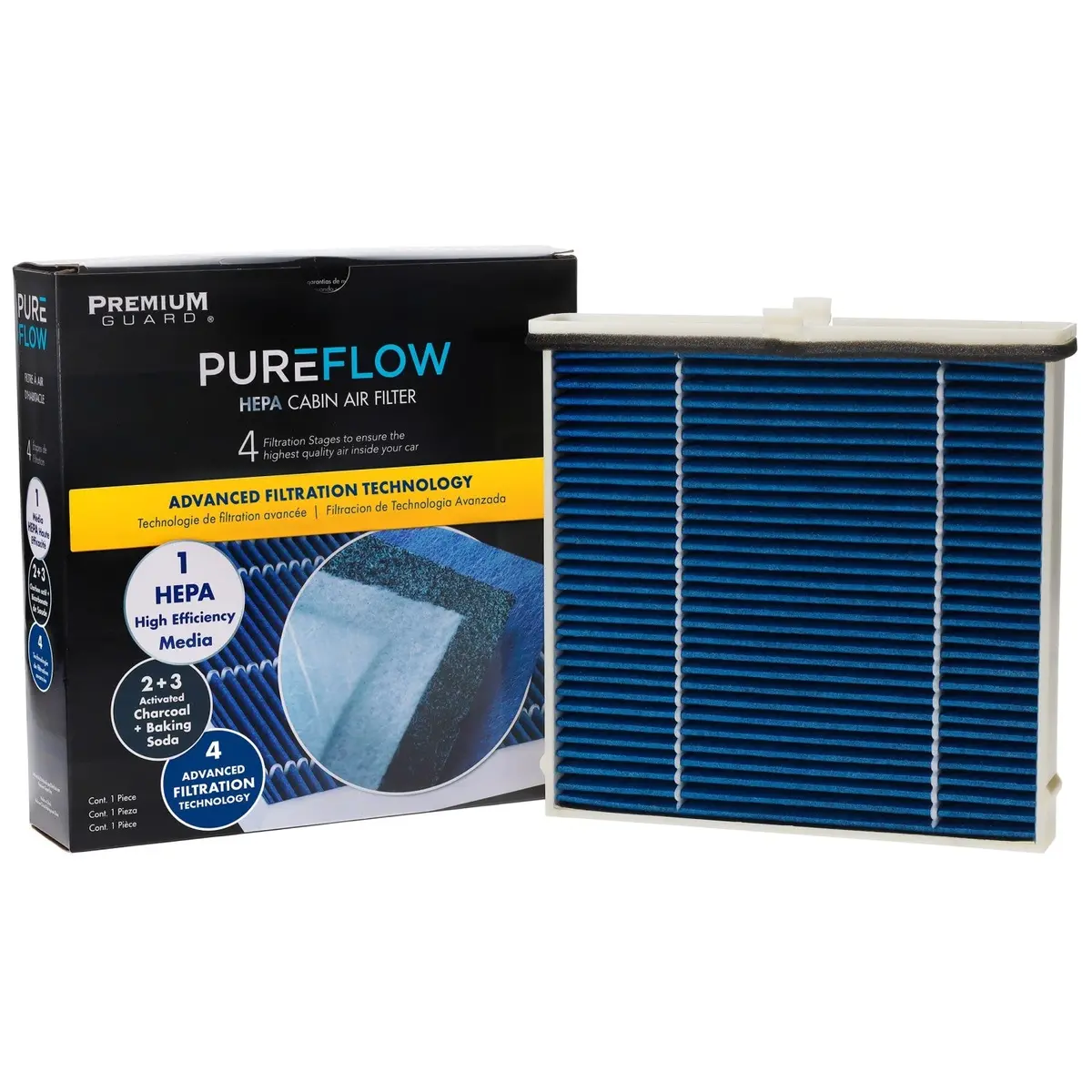 Pureflow® 2027 Mazda 3 Cabin Air Filter With Hepa And Antibacterial Technology, Pc99818hx 1