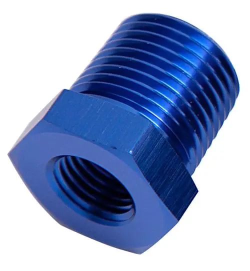 Brass Npt Pipe Reducer Fitting – 1/2 Inch To 1/8 Inch (Af912-08-02) 1
