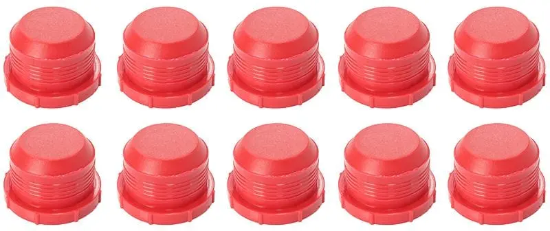 Af98-2103 Male Plastic Block-Off Cap – Threaded Plug For Fluid System Ports 1