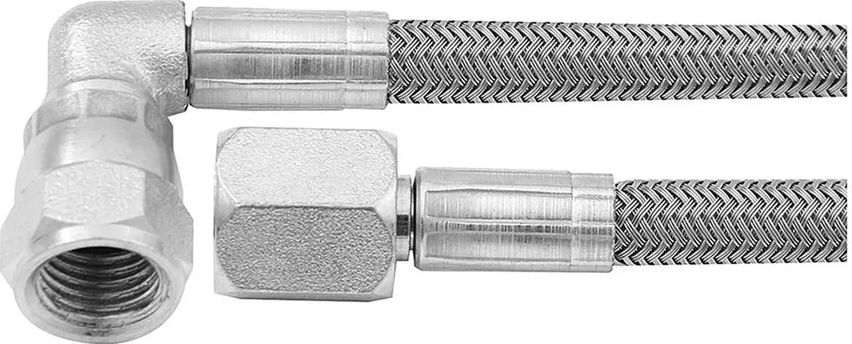 Allstar Performance All46402-14 Braided Steel Brake Line 1