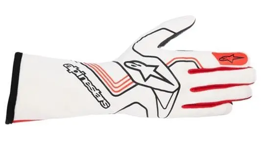 Alpinestars Race Driving Gloves – Lightweight, Perforated Leather Racing Gloves With Touchscreen-Compatible Fingertips 1