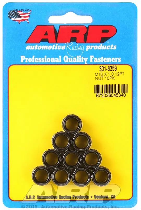 Arp 301-8359 12-Point Stainless Steel Nuts 1