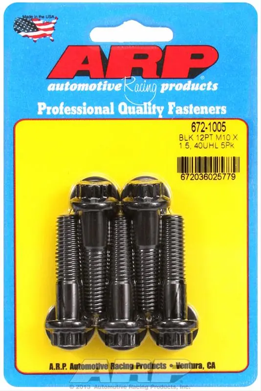Arp 8740 Chromoly Socket Head Cap Screws – High-Strength Fasteners (672-1005) 1