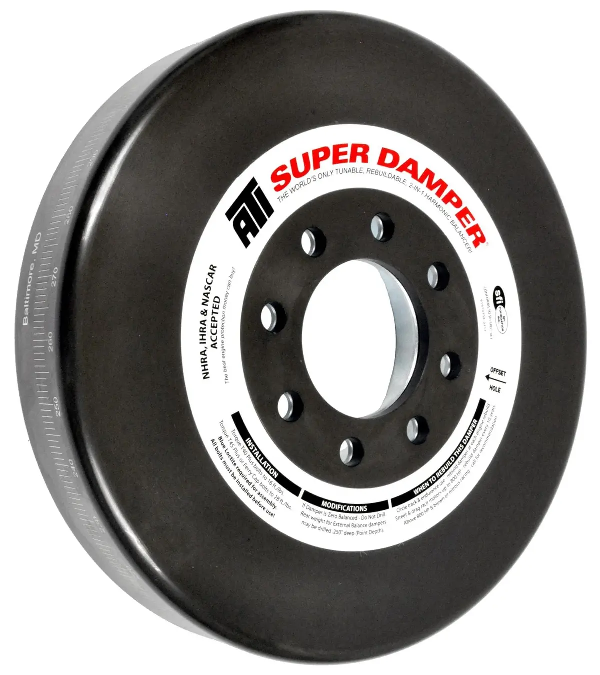 Ati 918642 Super Damper Harmonic Balancer For Diesel Engines 1