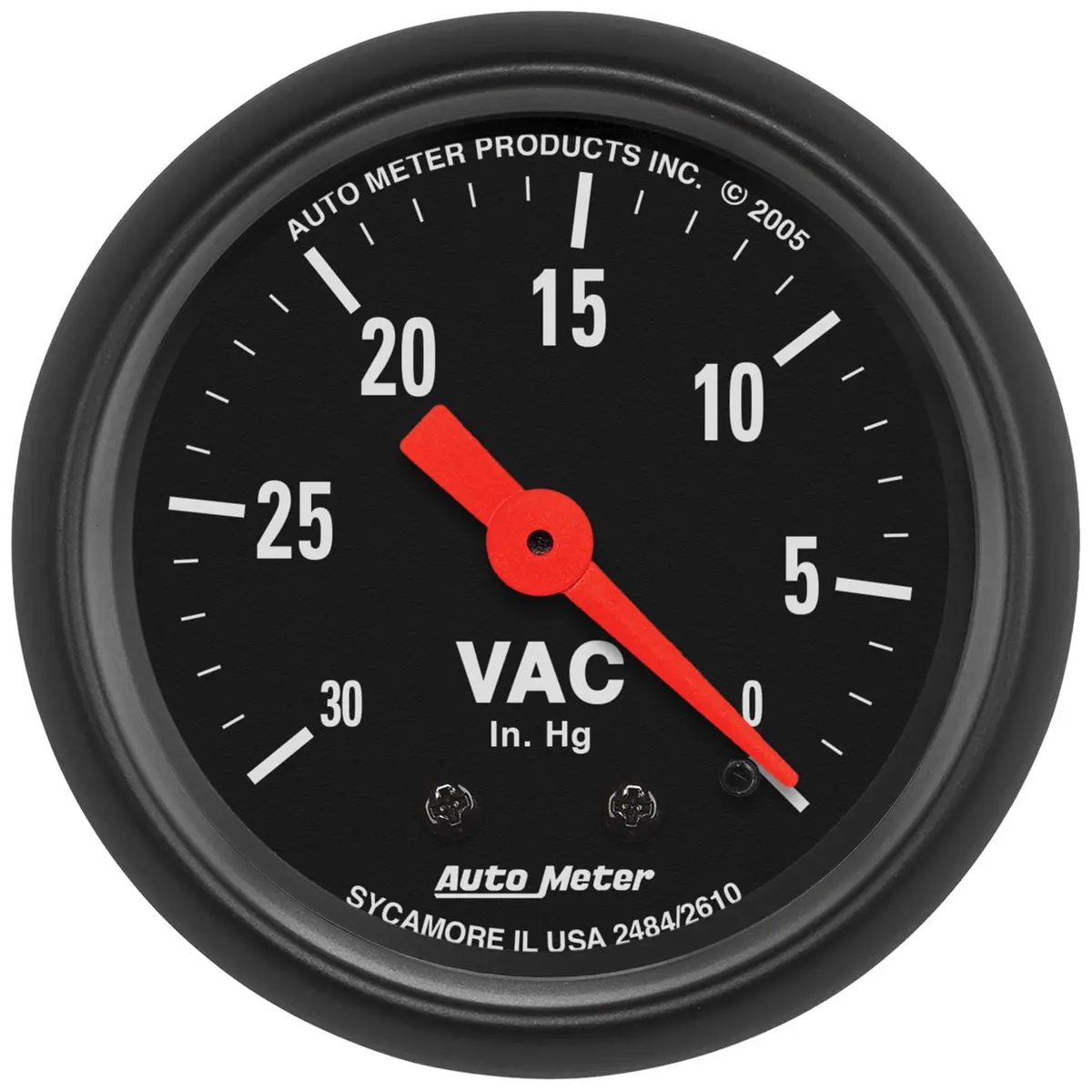 Autometer Z-Series 2610 Analog Mechanical Gauge 1