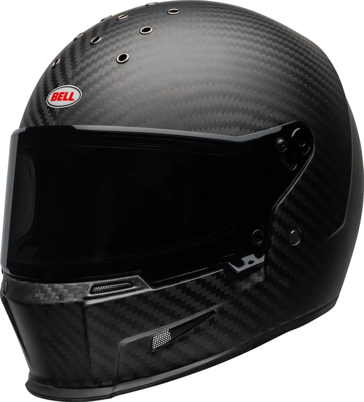 Bell Eliminator 7102419 Carbon Fiber Motorcycle Helmet – Lightweight Dot-Certified Head Protection 1