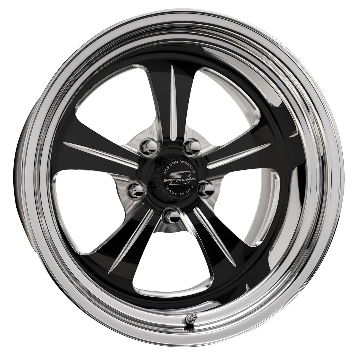 Billet Specialties Amcb73810 Amc73 Fineline Black Satin Custom Wheels 1