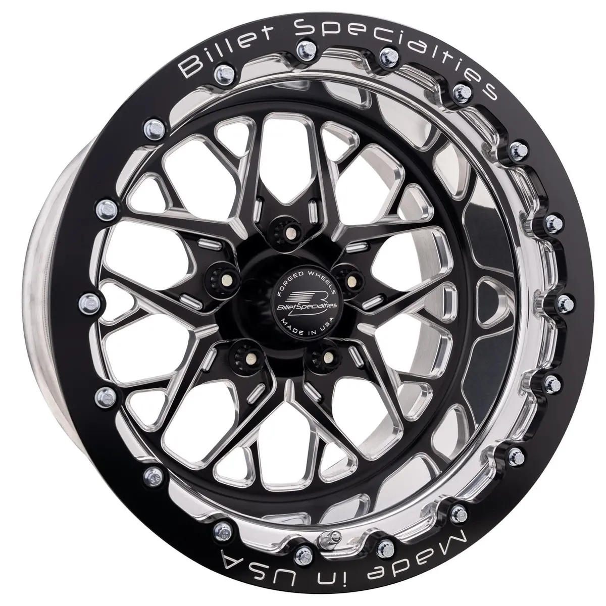 Billet Specialties Brsb07590L6155 15" Drag Race Wheel 1
