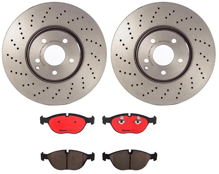Brembo Kt00301 Brake Pad And Rotor Kit 1