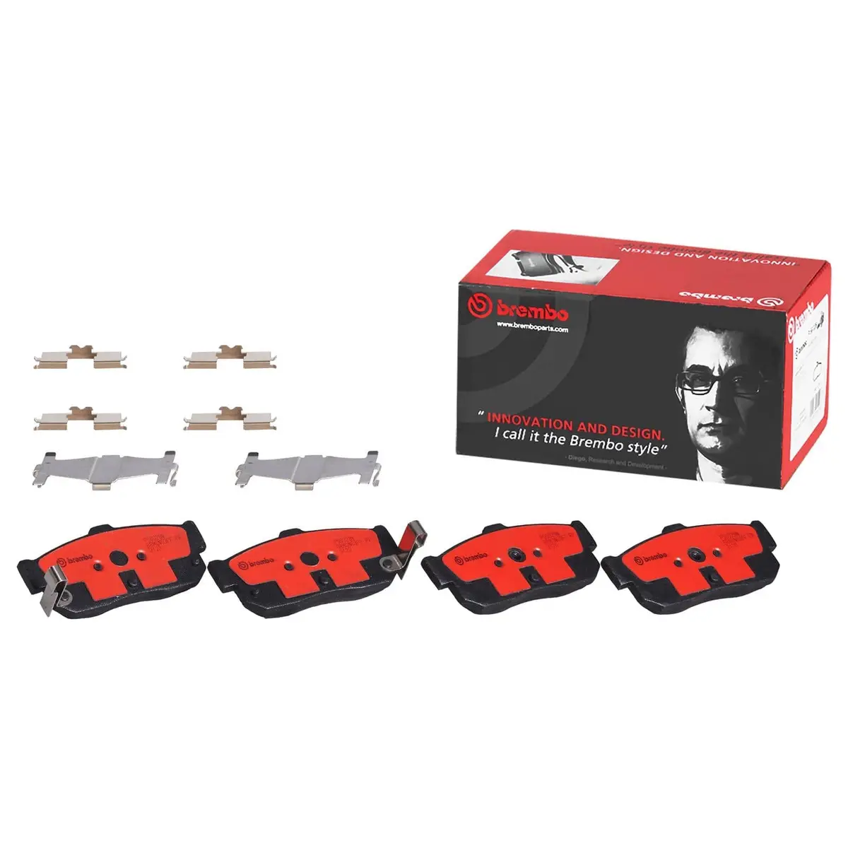 Brembo P56029N Nao Ceramic Brake Pads – Quiet, Low-Dust Performance Friction Material For Street And Track 1