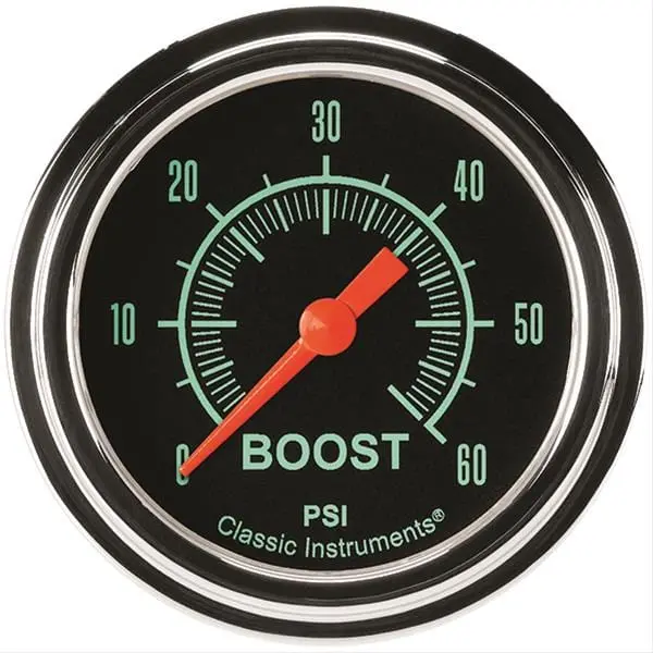 Classic Instruments G-Stock Series Analog Gauge – Gs343Slf With Stock-Look Face 1