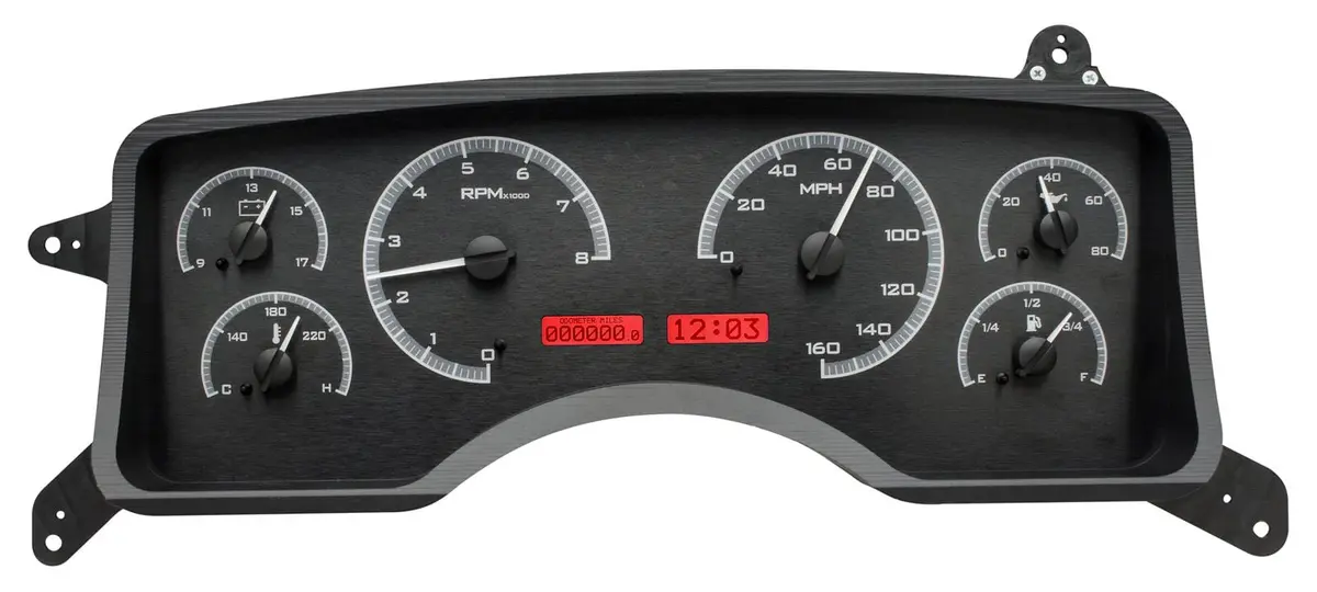 Dakota Digital Vhx-90F-Mus-K-R Analog Gauge System For Muscle Cars 1