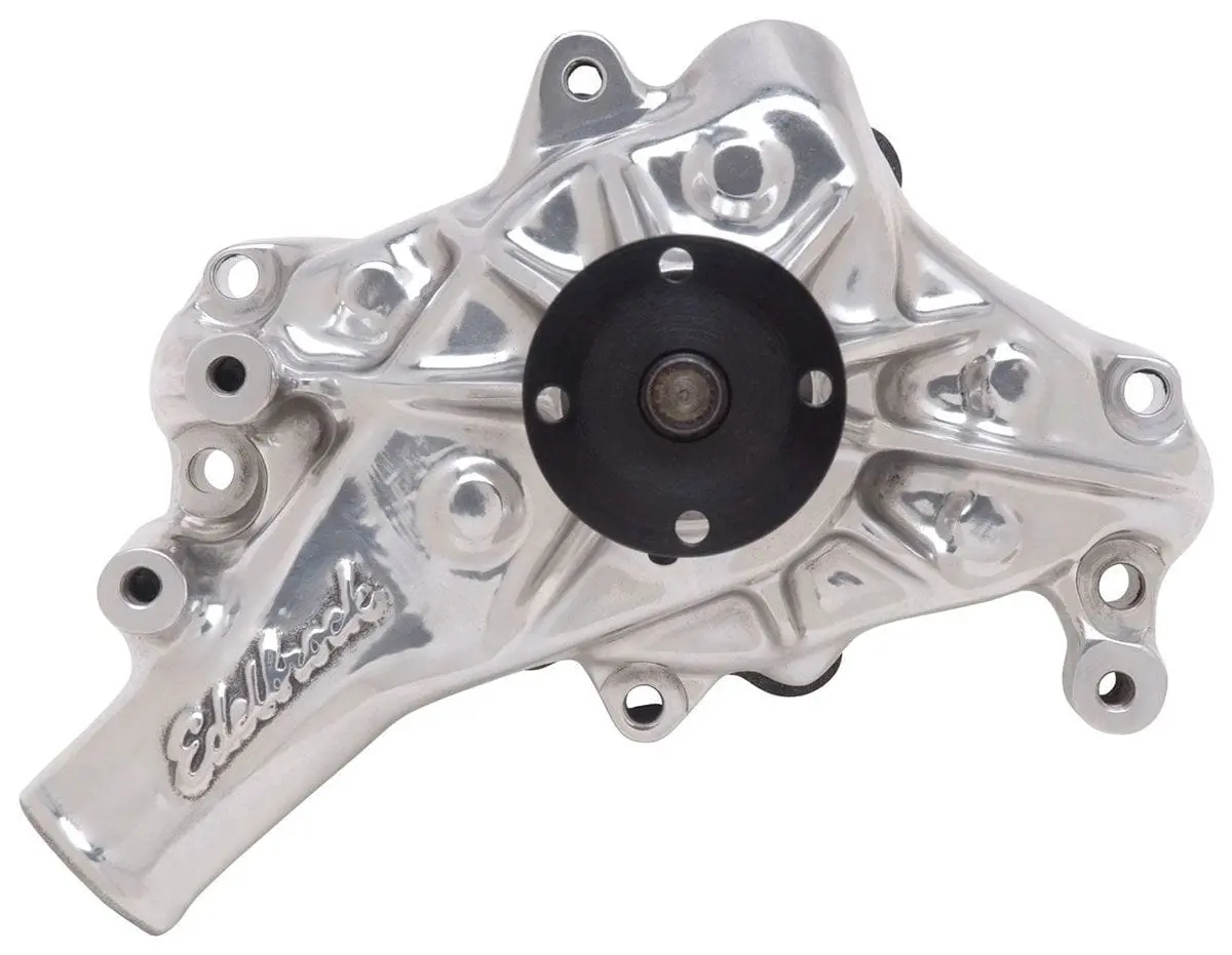 Edelbrock Ed8821 Polished Aluminum Victor Series Water Pump 1