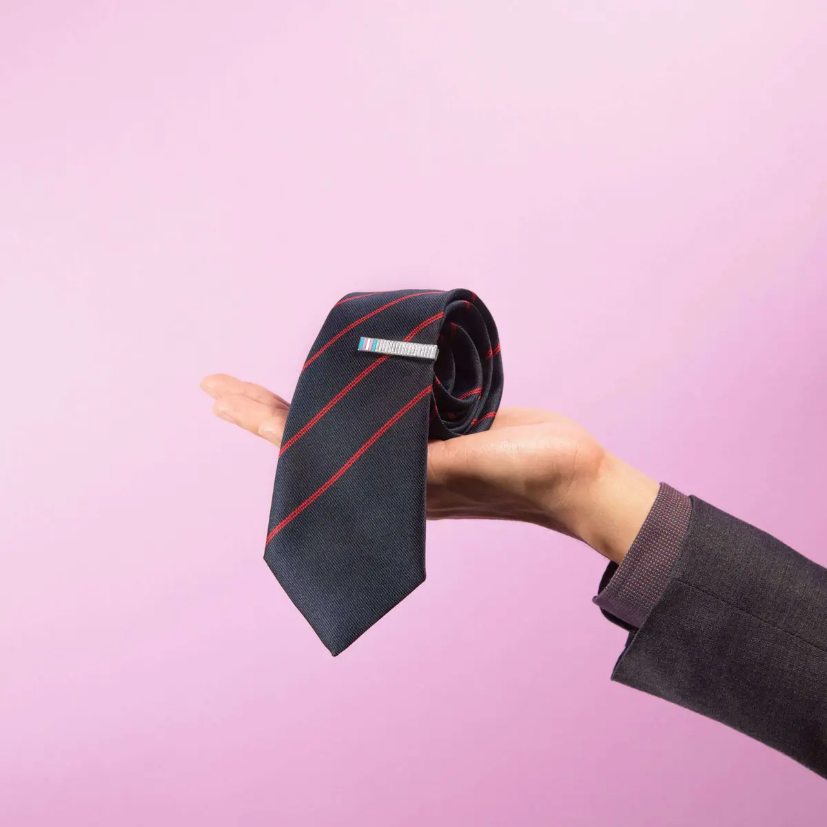 The Pin Prick - Trans Tie Clip 1