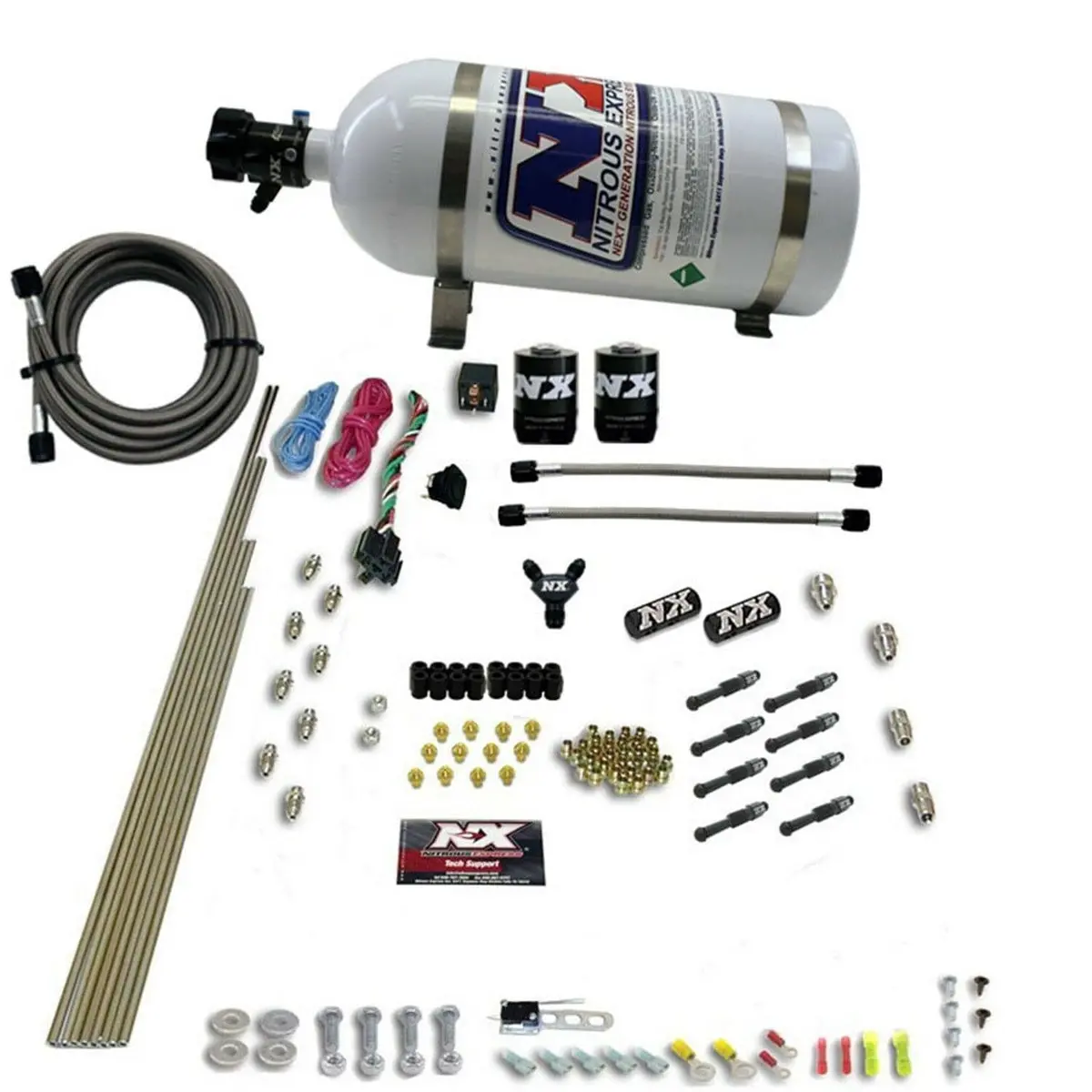 Nitrous Express 93066-12 Dry Direct Port Nitrous System Kit 1