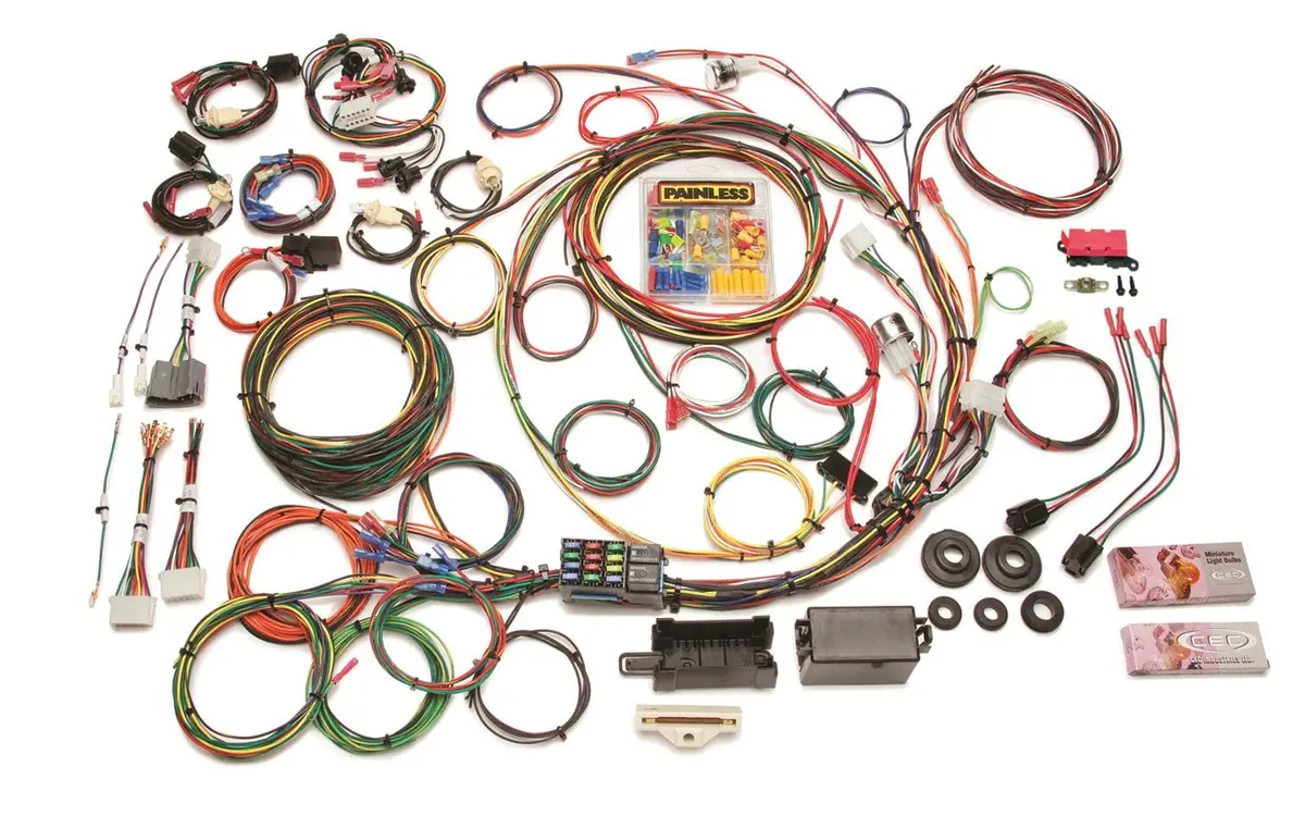 Painless Performance 10117 Direct-Fit Wiring Harness For 1967–1977 Ford F-Series (21-Circuit) 1