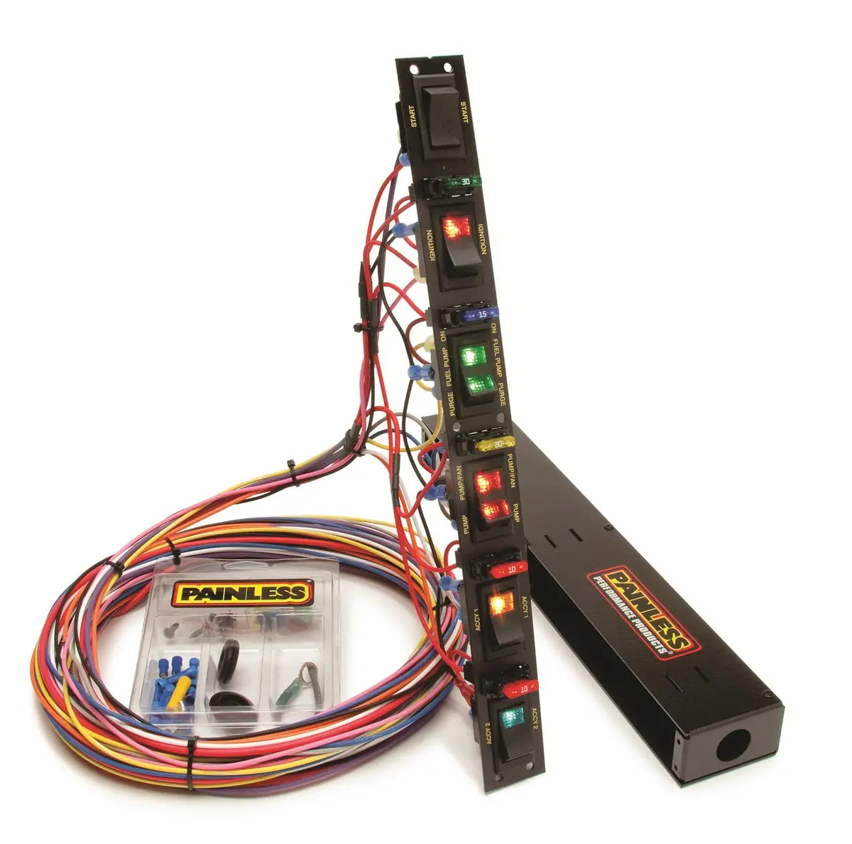 Painless Performance 50506 Modular Switch Panel With Led Indicators 1