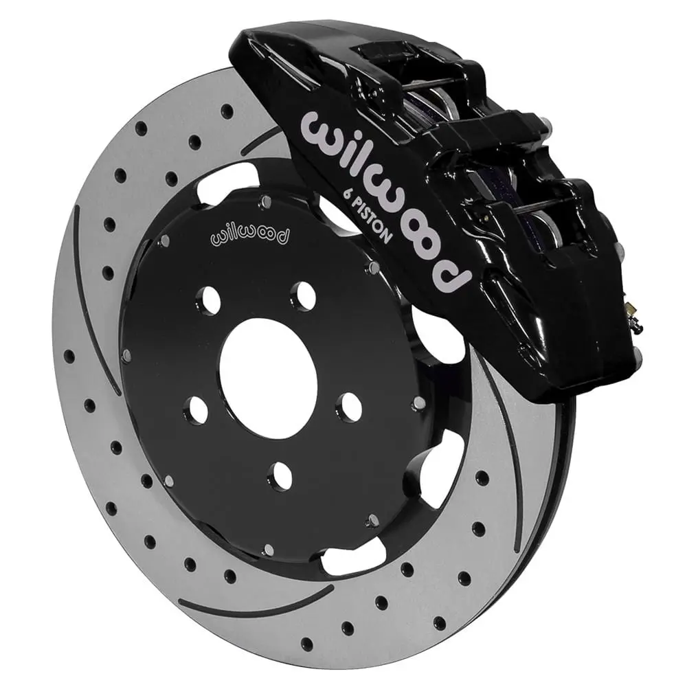 Wilwood Forged Dynapro 6-Piston Front Big Brake Kit – 14-Inch Rotor Compatible (140-16827-D) 1