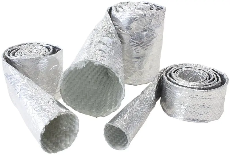 Aluminized Heat Sleeve Af91-5013 – Flexible Exhaust Insulation Wrap 1