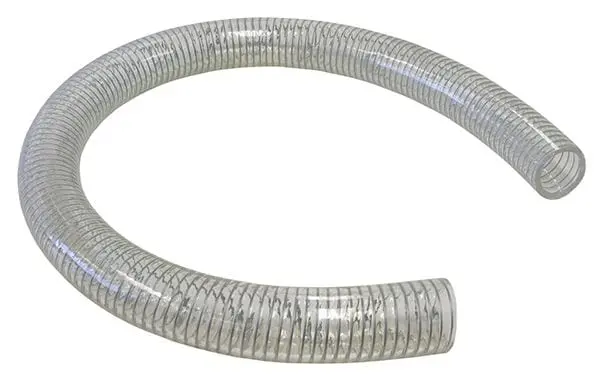 Reinforced Clear Pvc Breather Hose – 1.5" Id, 3-Meter Length (Af315-038-3M) 1