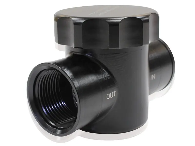Billet Radiator Cap & Filter Combo – Af64-2043 Aluminum Design 1
