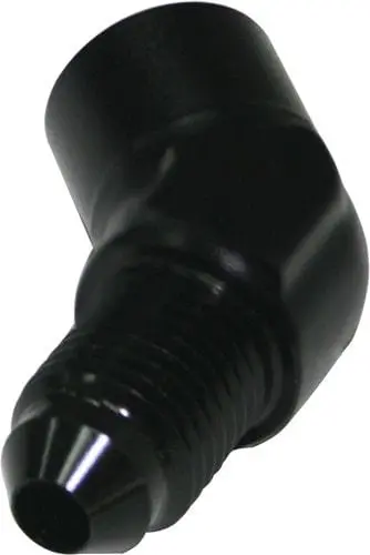 1/8" Female Npt To -4An Black Adapter Fitting - Af371-04Blk 1