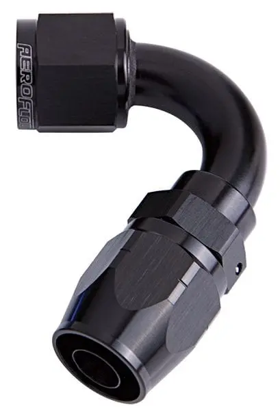 500 Series Swivel Hose Fitting – 120°, -4An, Black (Af504-04Blk) 1
