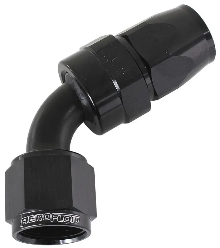 Earl'S 200 Series Ptfe -8An 60° Swivel Hose End – Black 1