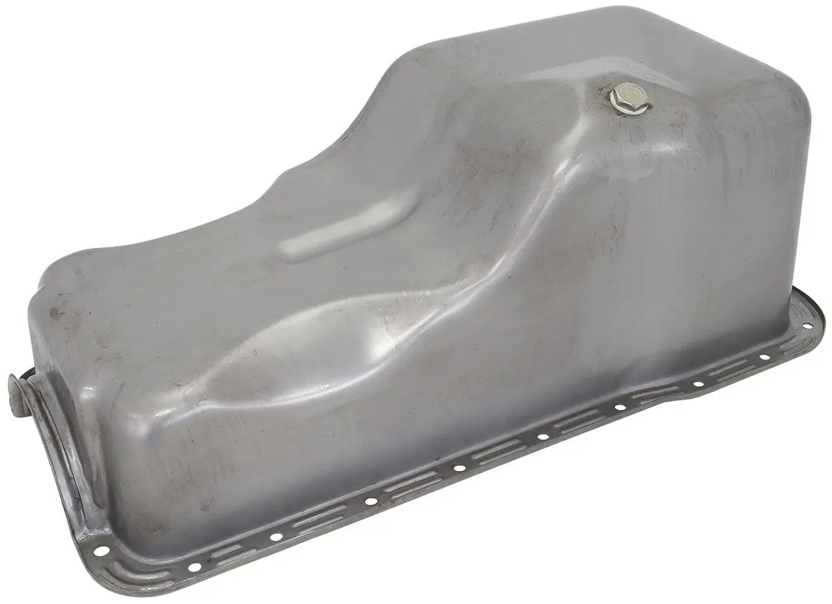 Ford 351 Windsor Oil Pan – Standard Replacement, Raw-Finish Steel Construction 1