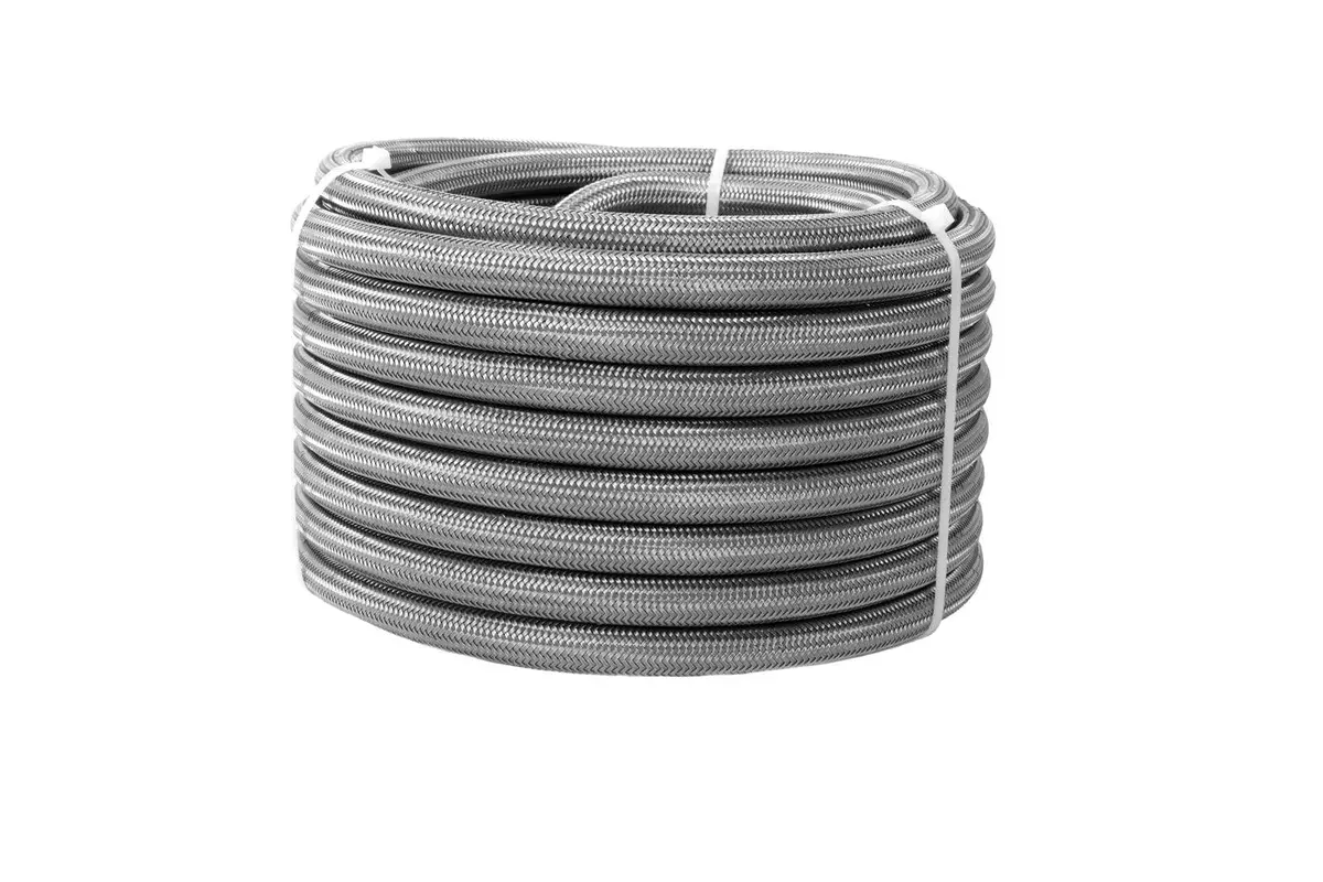 Aeromotive Ptfe-Braided Fuel Line – Stainless Steel Outer Braid, High-Pressure Rated 1